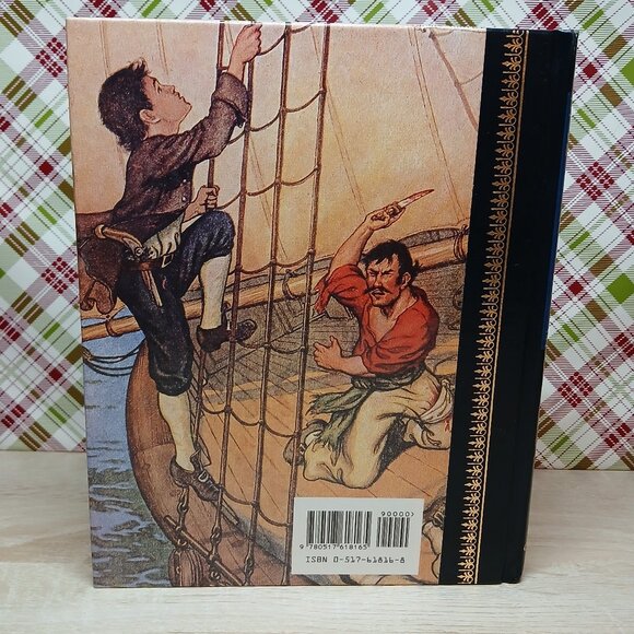 1986 Robert Louis Stevenson Treasure Island Hardcover McNally & Company - Picture 2 of 12